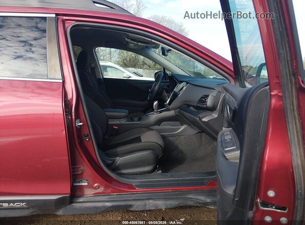 4S4BTACC6M3204748 2021 SUBARU OUTBACK Red Սալոնի դիմացի տեսք