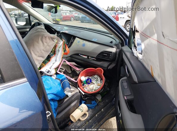4S4BTACC7L3240480 2020 SUBARU OUTBACK Синий Вид салона спереди