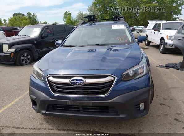 4S4BTACC7L3240480 2020 SUBARU OUTBACK Синий Вид щитка приборов