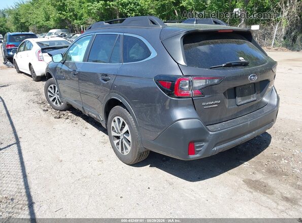 4S4BTACC8L3155776 2020 SUBARU OUTBACK Серый Задняя левая четверть