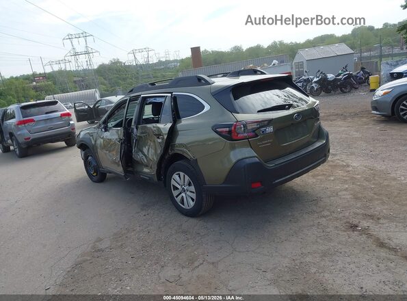 4S4BTADC0S3139486 2025 SUBARU OUTBACK Green Задня ліва чверть