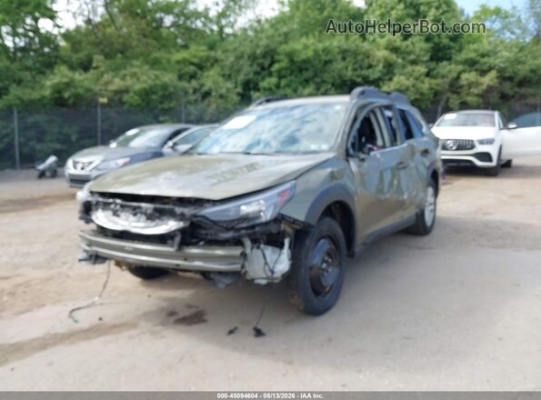 4S4BTADC0S3139486 2025 SUBARU OUTBACK Green Вид спереду