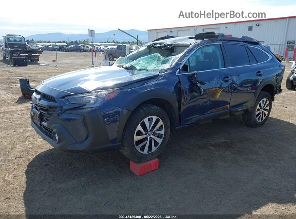 4S4BTADC1R3123355 2024 SUBARU OUTBACK Blue Front left