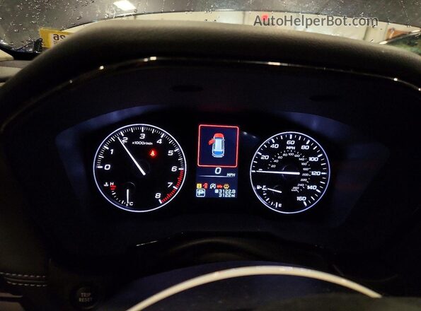 4S4BTADC3S3303376 2025 SUBARU OUTBACK Gray Instrument cluster view