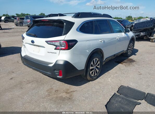 4S4BTADC5M3182496 2021 SUBARU OUTBACK White Tył prawy