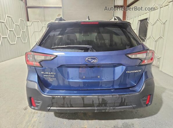 4S4BTADC7N3231845 2022 SUBARU OUTBACK Blue უკანა ხედი