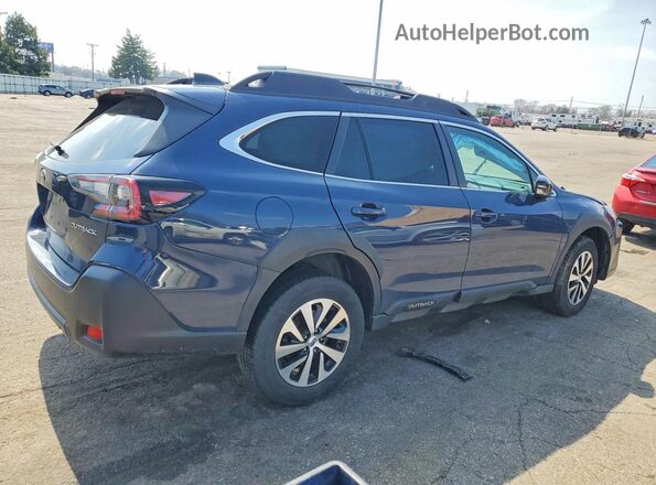 4S4BTADC7P3168586 2023 SUBARU OUTBACK Blue Задня права чверть
