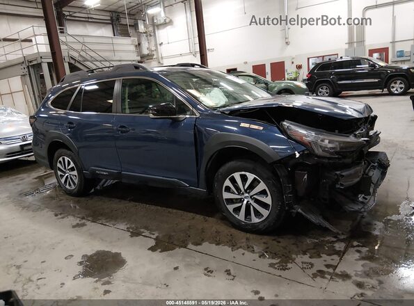 4S4BTADC7R3281019 2024 SUBARU OUTBACK Blue სალონის 360-გრადუსიანი ხედი