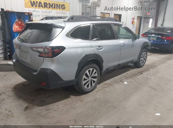 4S4BTADC7S3120028 2025 SUBARU OUTBACK Silver უკანა მარჯვენა