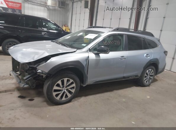 4S4BTADC7S3120028 2025 SUBARU OUTBACK Silver სალონის 360-გრადუსიანი ხედი