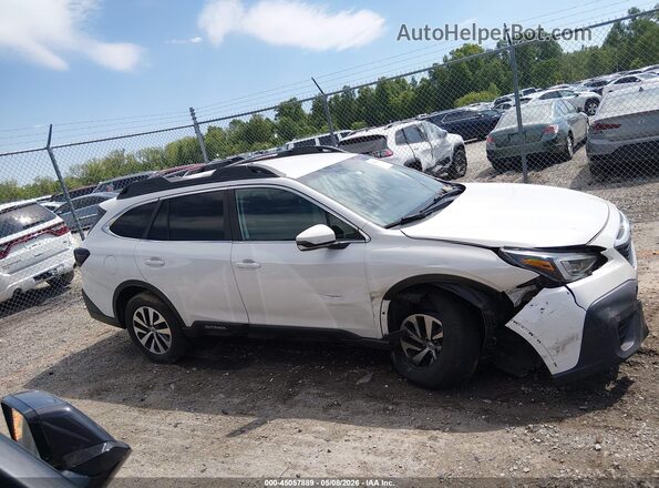 4S4BTADC9M3141451 2021 SUBARU OUTBACK White Vista interior trasera