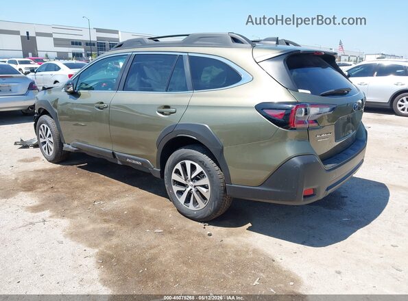 4S4BTADCXS3313113 2025 SUBARU OUTBACK Green Задня ліва чверть