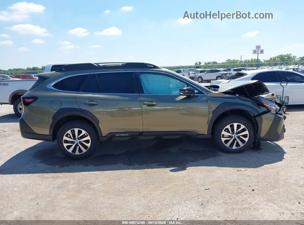 4S4BTADCXS3313113 2025 SUBARU OUTBACK Green Вид задньої частини салону