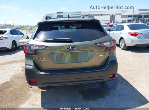 4S4BTADCXS3313113 2025 SUBARU OUTBACK Green 