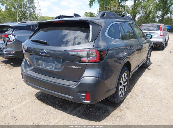 4S4BTAEC2L3172232 2020 SUBARU OUTBACK Серый Задняя правая четверть