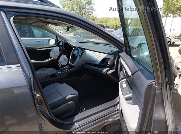 4S4BTAEC2L3172232 2020 SUBARU OUTBACK Серый Вид салона спереди