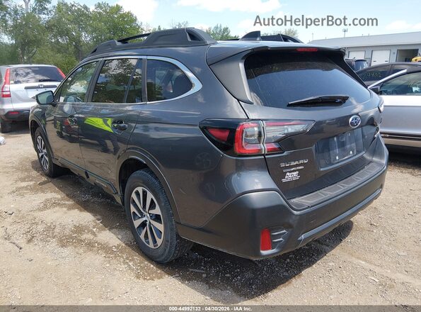 4S4BTAEC2L3172232 2020 SUBARU OUTBACK Серый Задняя левая четверть