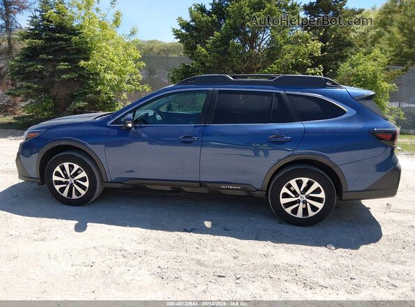 4S4BTAEC3L3147887 2020 SUBARU OUTBACK Blue 