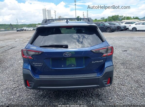 4S4BTAEC6L3197439 2020 SUBARU OUTBACK Blue 