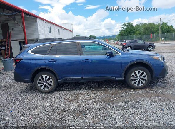 4S4BTAEC6L3197439 2020 SUBARU OUTBACK Blue Панорамний вид салону 360°