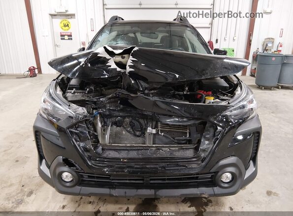 4S4BTAFC0R3196651 2024 SUBARU OUTBACK Black წინა ხედი