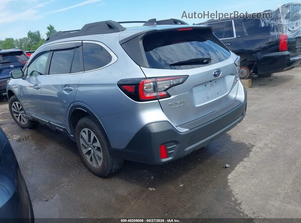 4S4BTAFC1N3231885 2022 SUBARU OUTBACK Silver Rear left