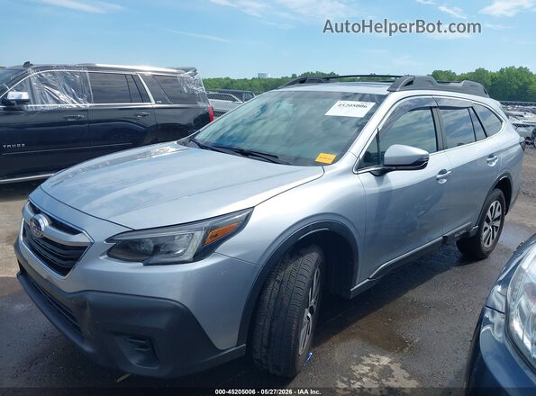 4S4BTAFC1N3231885 2022 SUBARU OUTBACK Silver Front left