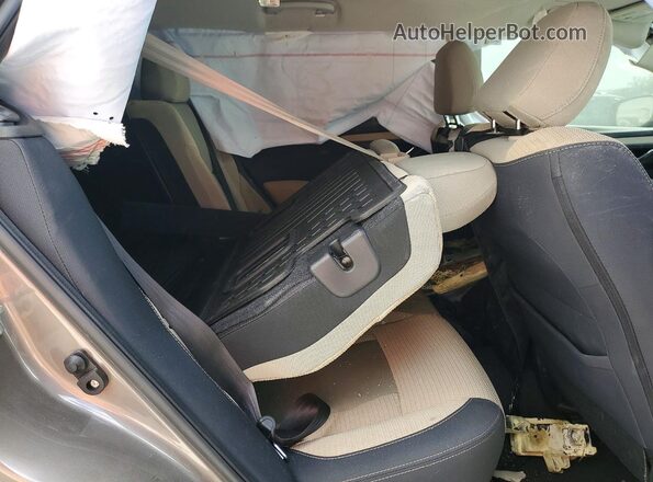 4S4BTAFC2M3192755 2021 SUBARU OUTBACK Tan უკანა სალონის ხედი