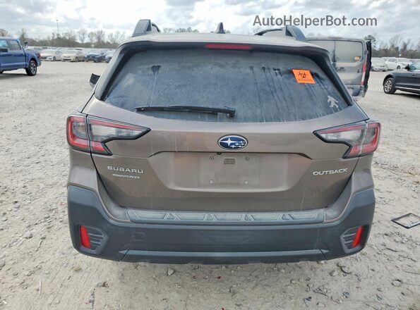 4S4BTAFC2M3192755 2021 SUBARU OUTBACK Tan უკანა ხედი