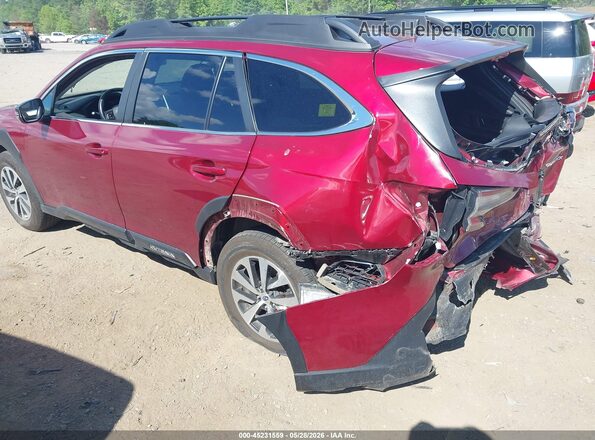 4S4BTAFC2P3140675 2023 SUBARU OUTBACK Red Rear left