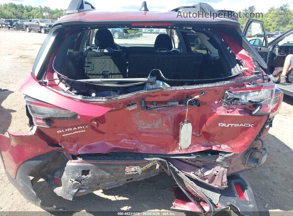 4S4BTAFC2P3140675 2023 SUBARU OUTBACK Red Front view