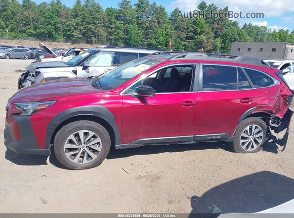 4S4BTAFC2P3140675 2023 SUBARU OUTBACK Red 