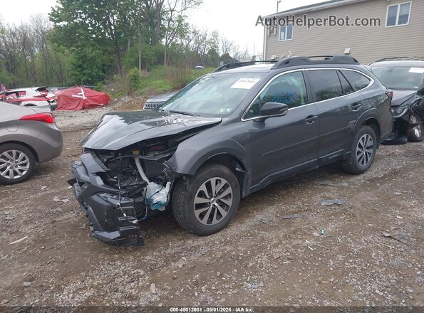 4S4BTAFC2S3254779 2025 SUBARU OUTBACK Gray წინა მარცხენა ხედი სამი მეოთხედიდან