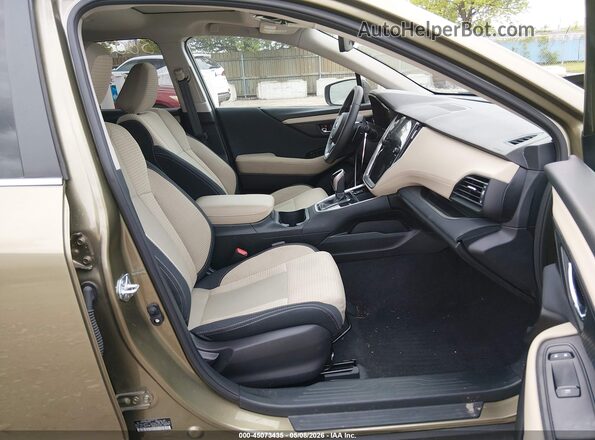 4S4BTAFC3R3249780 2024 SUBARU OUTBACK Green Front interior view