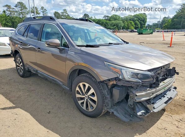 4S4BTAFC4M3221432 2021 SUBARU OUTBACK Brown Przód prawy