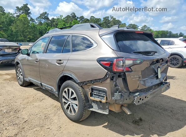 4S4BTAFC4M3221432 2021 SUBARU OUTBACK Brown Tył lewy