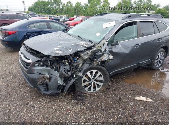 4S4BTAFC4N3102863 2022 SUBARU OUTBACK Gray Դիմացի տեսք