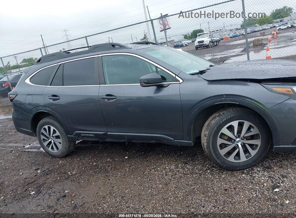 4S4BTAFC4N3102863 2022 SUBARU OUTBACK Gray Սալոնի հետևի տեսք