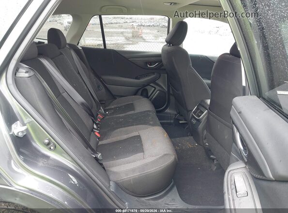 4S4BTAFC4N3102863 2022 SUBARU OUTBACK Gray VIN կոդի պիտակի տեսք