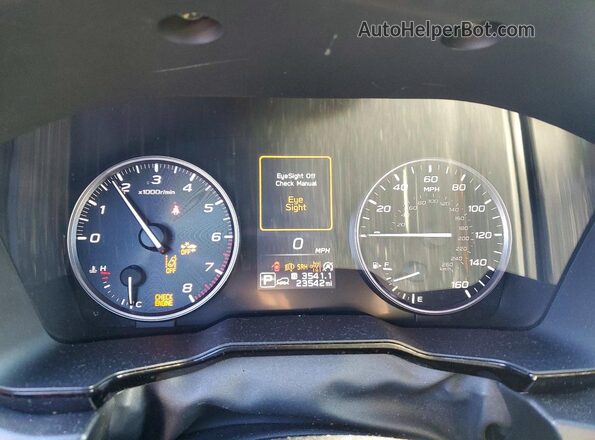 4S4BTAFC4P3169143 2023 SUBARU OUTBACK Gray Սարքավորումների վահանակի տեսք