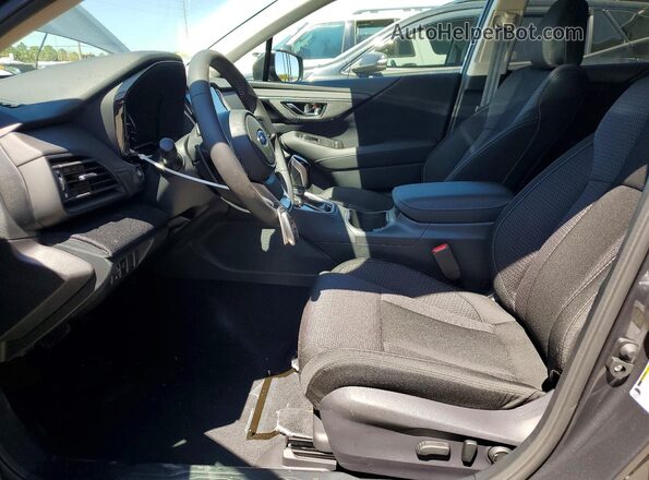 4S4BTAFC4S3333869 2025 SUBARU OUTBACK Gray Widok wnętrza z przodu