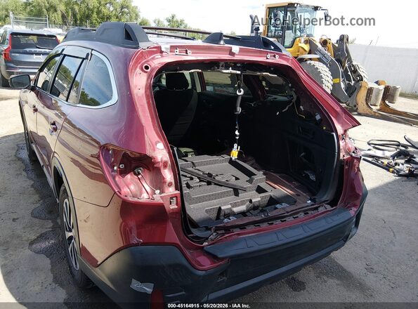 4S4BTAFC5N3249743 2022 SUBARU OUTBACK Burgundy Դիմացի տեսք