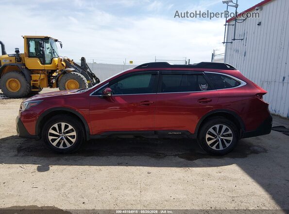4S4BTAFC5N3249743 2022 SUBARU OUTBACK Burgundy 
