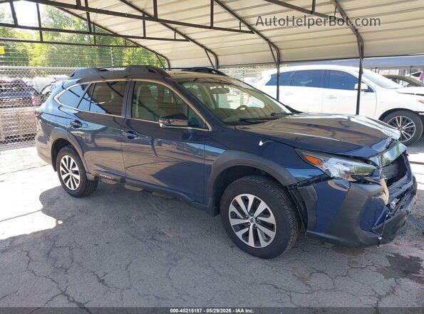 4S4BTAFC6P3111762 2023 SUBARU OUTBACK Blue Rear interior view