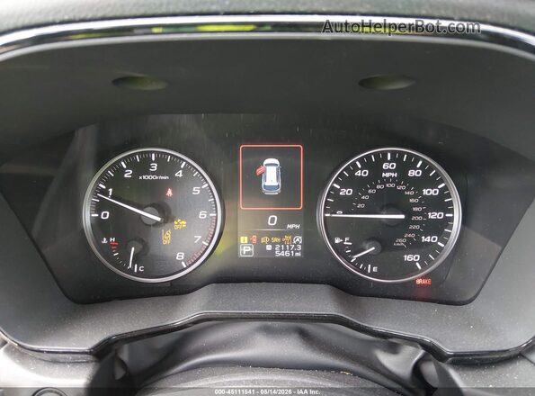 4S4BTAFC6S3206038 2025 SUBARU OUTBACK Red Widok tylnych siedzeń