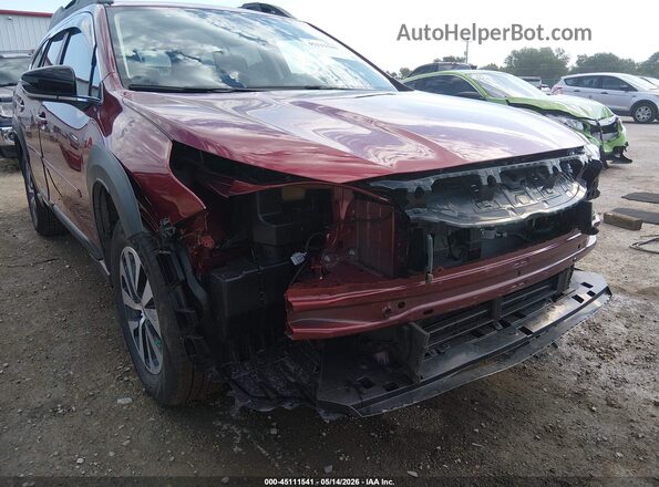 4S4BTAFC6S3206038 2025 SUBARU OUTBACK Red Widok z przodu