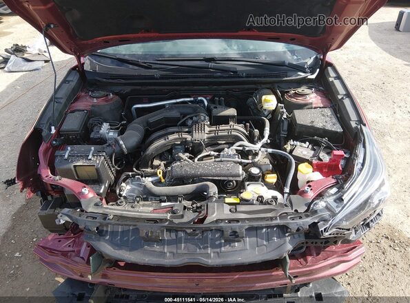 4S4BTAFC6S3206038 2025 SUBARU OUTBACK Red Widok z tyłu