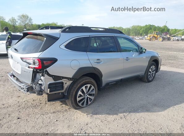 4S4BTAFC7S3335874 2025 SUBARU OUTBACK Silver Հետևի աջ