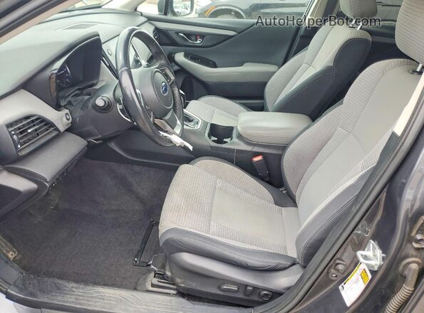 4S4BTAFC8M3176575 2021 SUBARU OUTBACK Gray Вид салону спереду