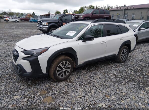 4S4BTAFC8S3331820 2025 SUBARU OUTBACK Белый Передняя левая четверть
